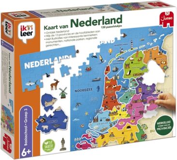 Jumbo Ik leer kaart van Nederland
