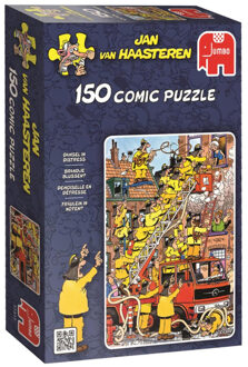Jumbo Jan van Haasteren: Brandje blussen? puzzel, 150 stukjes