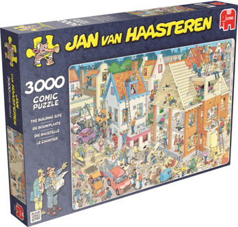 Jumbo Jan van Haasteren: De bouwplaats puzzel, 3000 stukjes