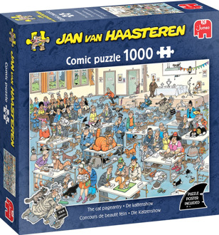 Jumbo Jan van Haasteren - De Kattenshow Puzzel (1000 stukjes)