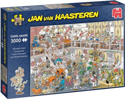 Jumbo Jan van Haasteren - De Verbouwing Puzzel (3000 stukjes)