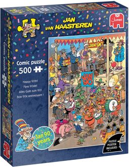 Jumbo Jan van Haasteren - Fijne 90ste! Puzzel (500 stukjes)