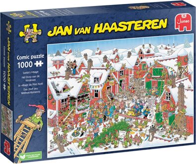 Jumbo Jan van Haasteren Het dorp van de kerstman 1000 stukjes