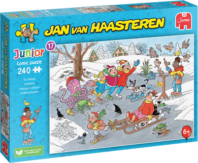 Jumbo Jan van Haasteren Junior 17 - Schaatsen (240 stukjes)