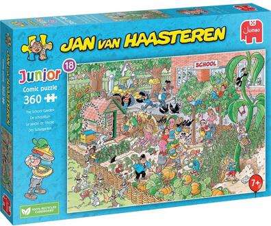 Jumbo Jan van Haasteren Junior 18 - De Schooltuin (360 stukjes)