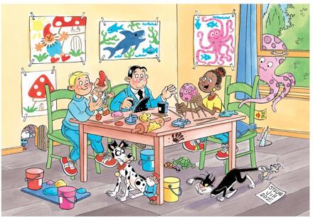 Jumbo Jan van Haasteren Junior 20 - Creatief met Klei Puzzel (150 stukjes)