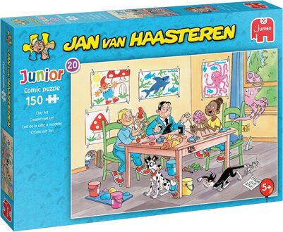 Jumbo Jan van Haasteren Junior 20 - Creatief met Klei Puzzel (150 stukjes)