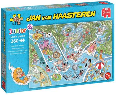 Jumbo Jan van Haasteren Junior 22 - Waterglijbaan Gekte Puzzel (360 stukjes)