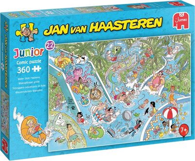 Jumbo Jan van Haasteren Junior 22 - Waterglijbaan Gekte Puzzel (360 stukjes)