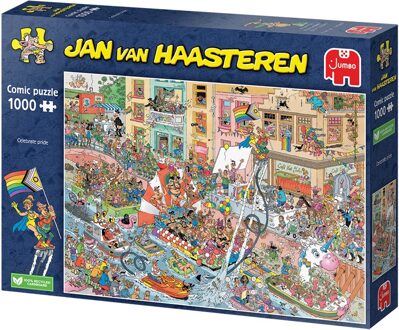 Jumbo Jan van Haasteren Legpuzzel Celebrate Pride!, 1000st.
