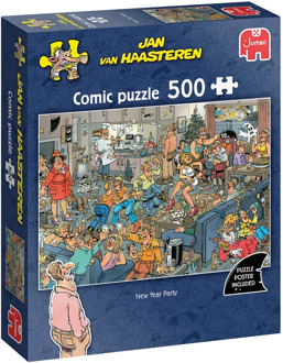 Jumbo Jan van Haasteren - New Year Party Puzzel (500 stukjes)