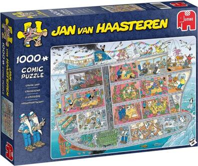 Jumbo Jan van Haasteren puzzel cruiseschip - 1000 stukjes