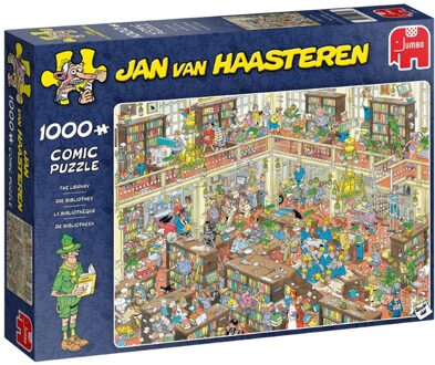 Jumbo Jan van Haasteren puzzel de bibliotheek - 1000 stukjes