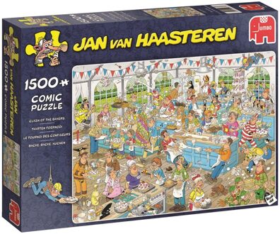 Jumbo Jan van Haasteren puzzel taarten toernooi - 1500 stukjes Multikleur