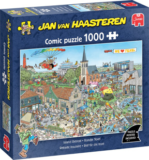 Jumbo Jan van Haasteren - Rondje Texel Puzzel (1000 stukjes)