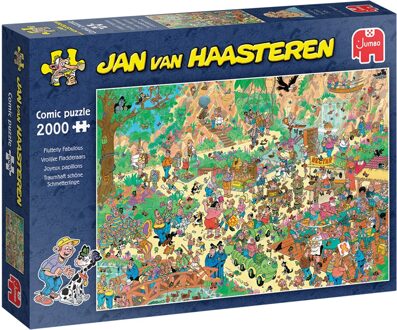 Jumbo Jan van Haasteren - Vrolijke Fladderaars Puzzel (2000 stukjes)