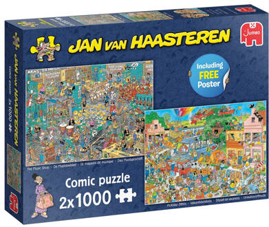 Jumbo JvH puzzel Muziekwinkel 2x1000 st.
