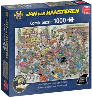 Jumbo JvH puzzel NK Mens erger je niet 1000st
