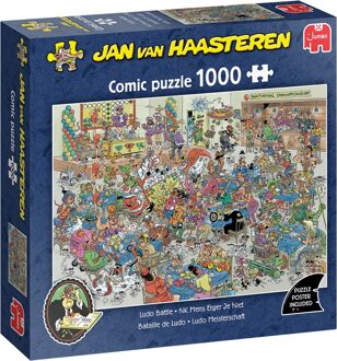 Jumbo JvH puzzel NK Mens erger je niet 1000st