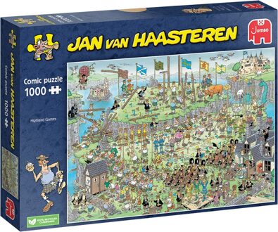 Jumbo legpuzzel Jan van Haasteren - Highland Games 1000 stukjes