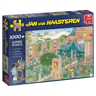 Jumbo legpuzzel Jan van Haasteren The Art Market 1000 stukjes