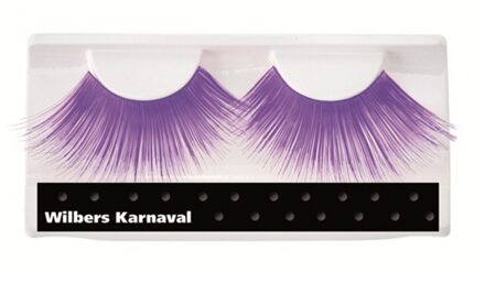 Jumbo nepwimpers - paars - grote wimpers - verkleedaccessoires - lange wimpers