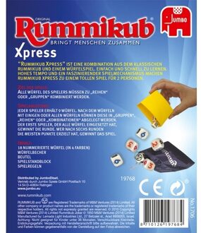 Jumbo Original Rummikub Xpress Dobbelspel
