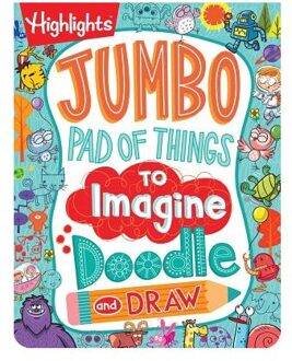 Jumbo Pad of Things to Imagine, Doodle, and Draw