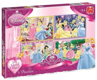 Jumbo Princess puzzel 4 in 1
