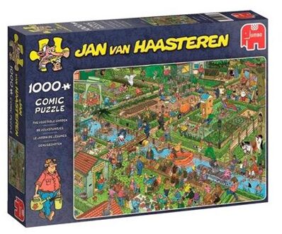 Jumbo puzzel Jan van Haasteren Volkstuintjes - 1000 stukjes Multikleur