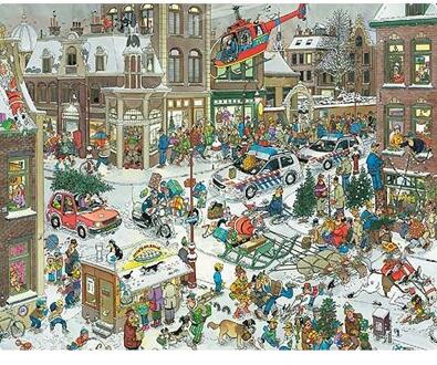 Jumbo Puzzel JVH kerstmis 1000st