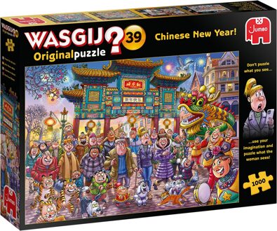 Jumbo Puzzel Wasgij Original 39 Chinees Nieuwjaar! - 1000 stukjes