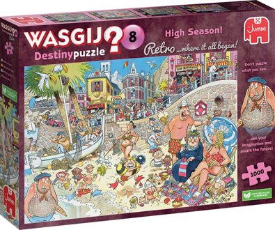 Jumbo Puzzel Wasgij Retro destiny 8 hoogseizoen 1000 stukjes (6133290)