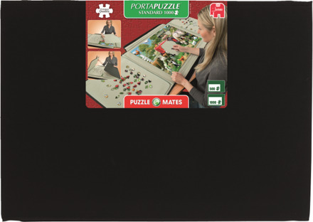 Jumbo puzzelmap Portpuzzle - 1000 stukjes Zwart