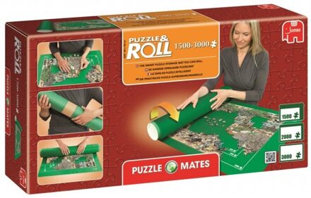 Jumbo Puzzle & Roll mat - 3000 stukjes Groen