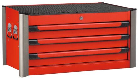 Jumbo Rood 3 lades gereedschapskist 10323R