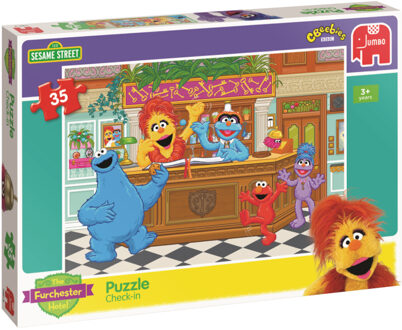 Jumbo Sesamstraat Furchester Hotel puzzel Puzzel