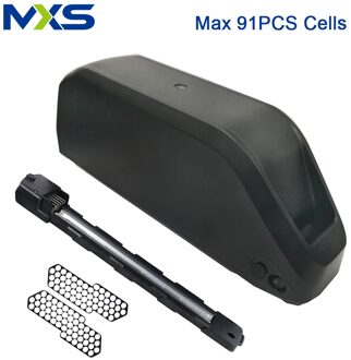 Jumbo Shark Ebike Frame Batterij Pack Case 91Pcs 18650 48V 52V Down Buis E-Bike Batterij lege Doos Case