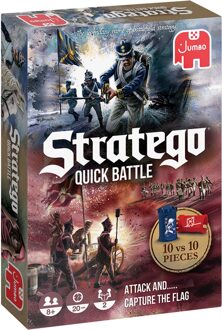 Jumbo strategiespel Stratego Quick Battle