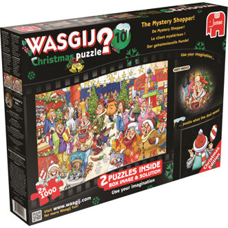 Jumbo Wasgij? Christmas 10: De mystery shopper! puzzels, 2x 1000 stukjes