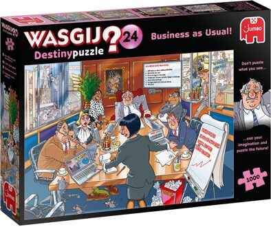 Jumbo Wasgij Destiny 24 business as usual! - 1000 stukjes