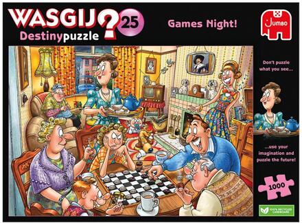 Jumbo Wasgij Destiny 25 - Spelletjesavond Puzzel (1000 stukjes)