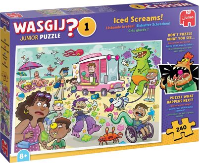 Jumbo Wasgij Junior 1 - IJskoude Kreten! Puzzel (240 stukjes)