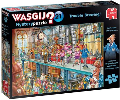 Jumbo Wasgij Mystery 21 puzzel Problemen bij brouwen - 1000 stukjes