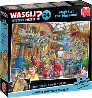 Jumbo Wasgij Mystery 24 - Paniek in het Museum (1000 stukjes)