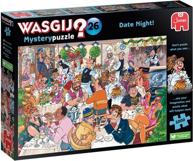 Jumbo Wasgij Mystery 26 - Date Night! Puzzel (1000 stukjes)