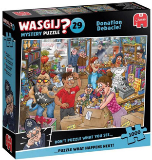 Jumbo Wasgij Mystery 29 - Donatiedebacle! Puzzel (1000 stukjes)
