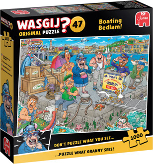 Jumbo Wasgij Original 47 - De boot in! Puzzel (1000 stukjes)