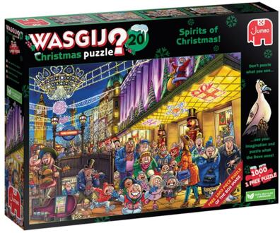 Jumbo Wasgij Puzzel Christmas 20 De Geesten Van Kerstmis! 2x1000 Stukjes