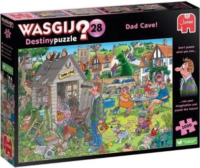 Jumbo Wasgij Puzzel Destiny 28 - De Mancave Van Pa! 1000 Stukjes